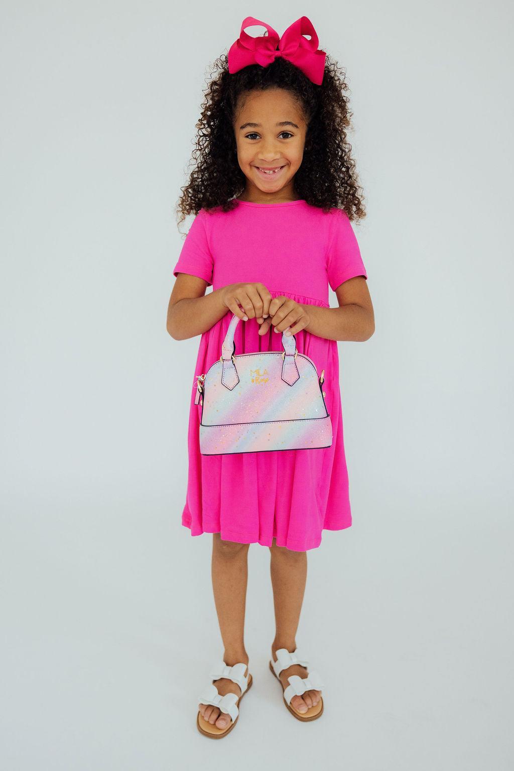 Princess Glitter Girl's Crossbody Purse - Shop LINNY CO