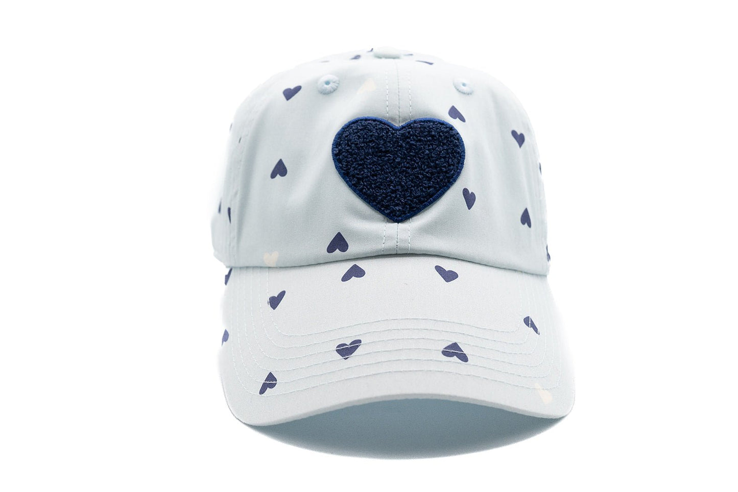 Printed Hearts Baseball Hat - Shop LINNY CO