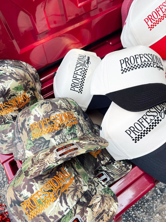 Professional Tailgater - Vintage Trucker Hat - Shop LINNY CO