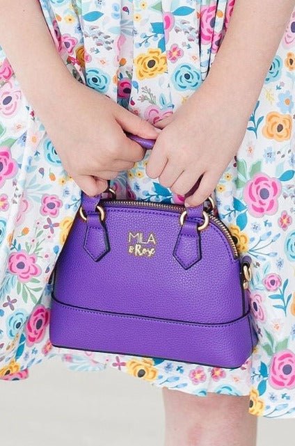 Purple Girl's Crossbody Purse - Shop LINNY CO