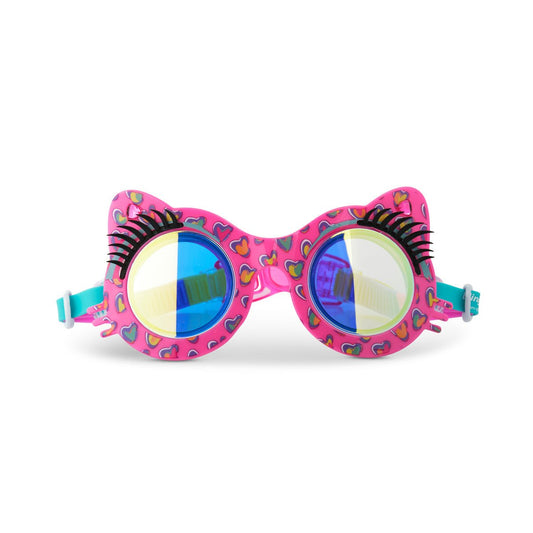 Purrty Pink Paws Kids' Swim Goggles - Shop LINNY CO