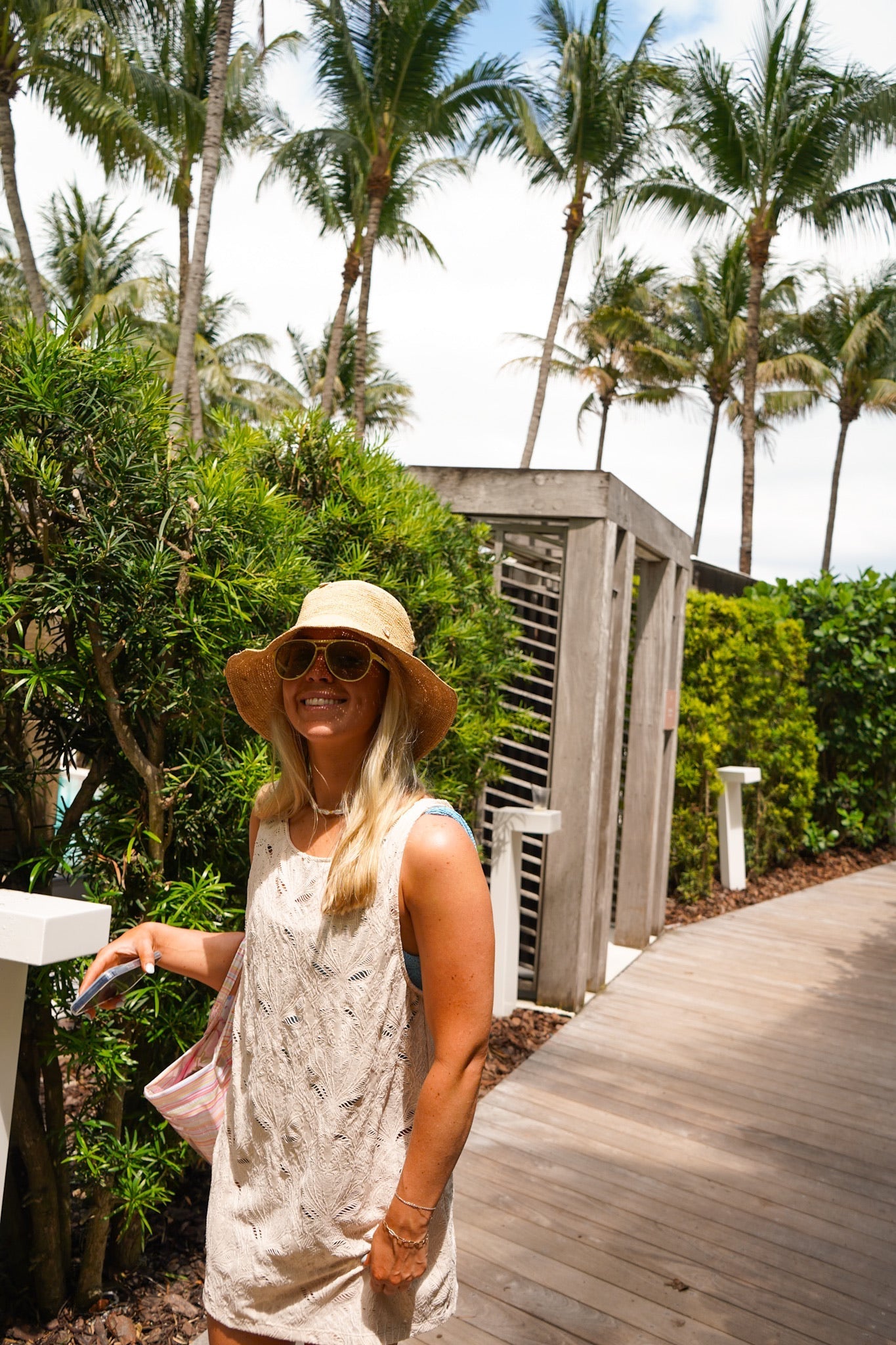 Raffia Bucket Hat with Charms - Shop LINNY CO