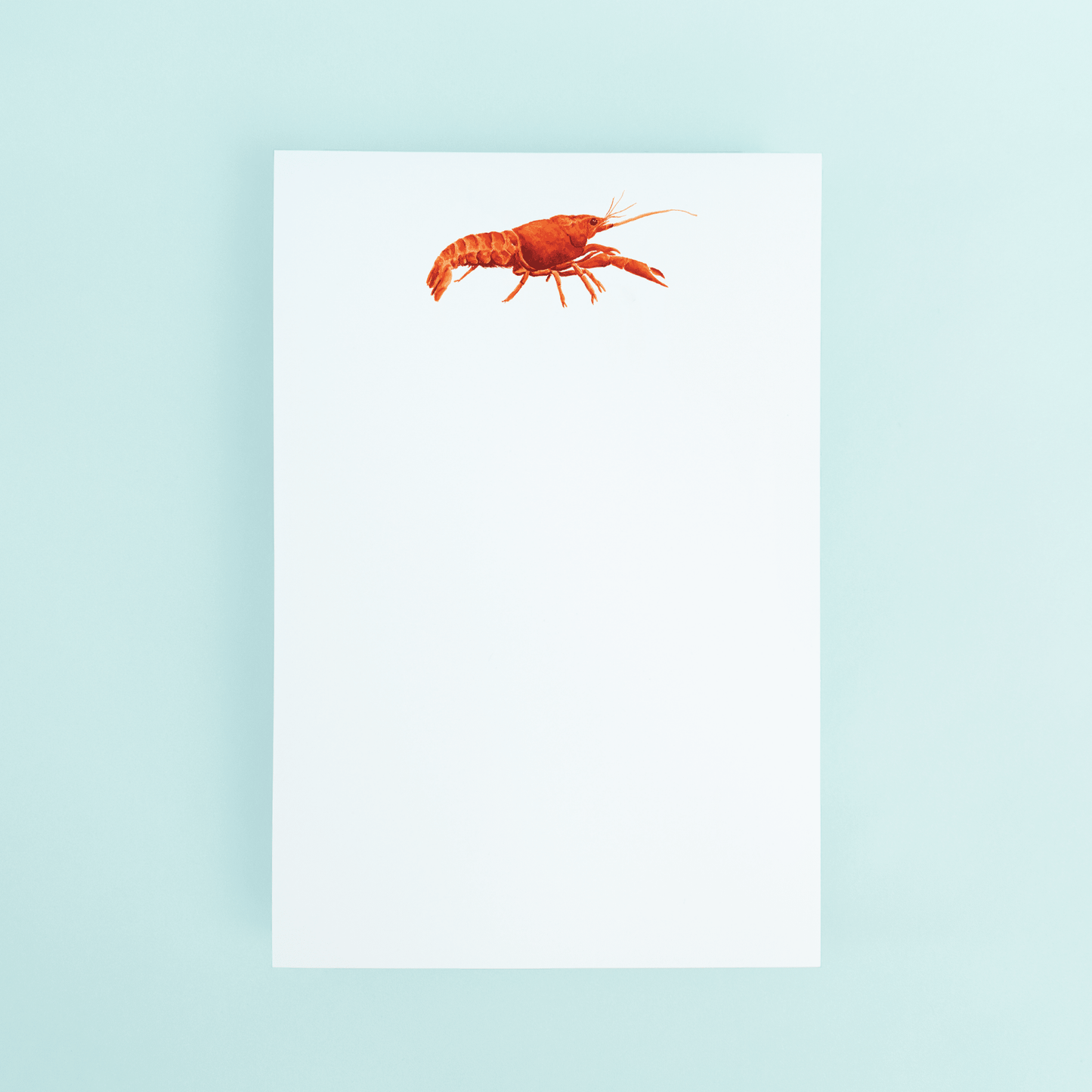 Red Crawfish Notepad - Shop LINNY CO