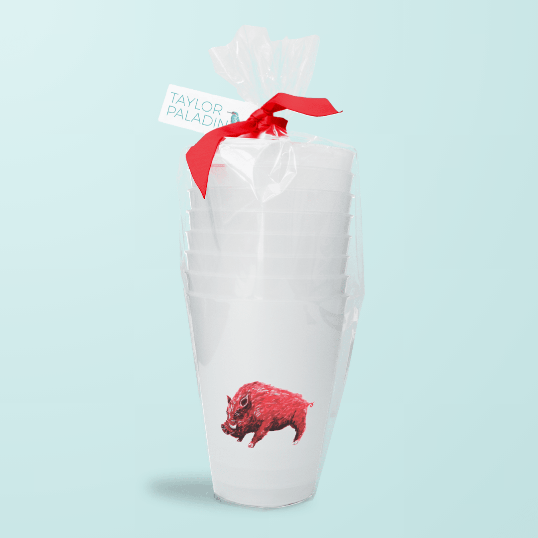 Red Hog Frosted Cups - Shop LINNY CO