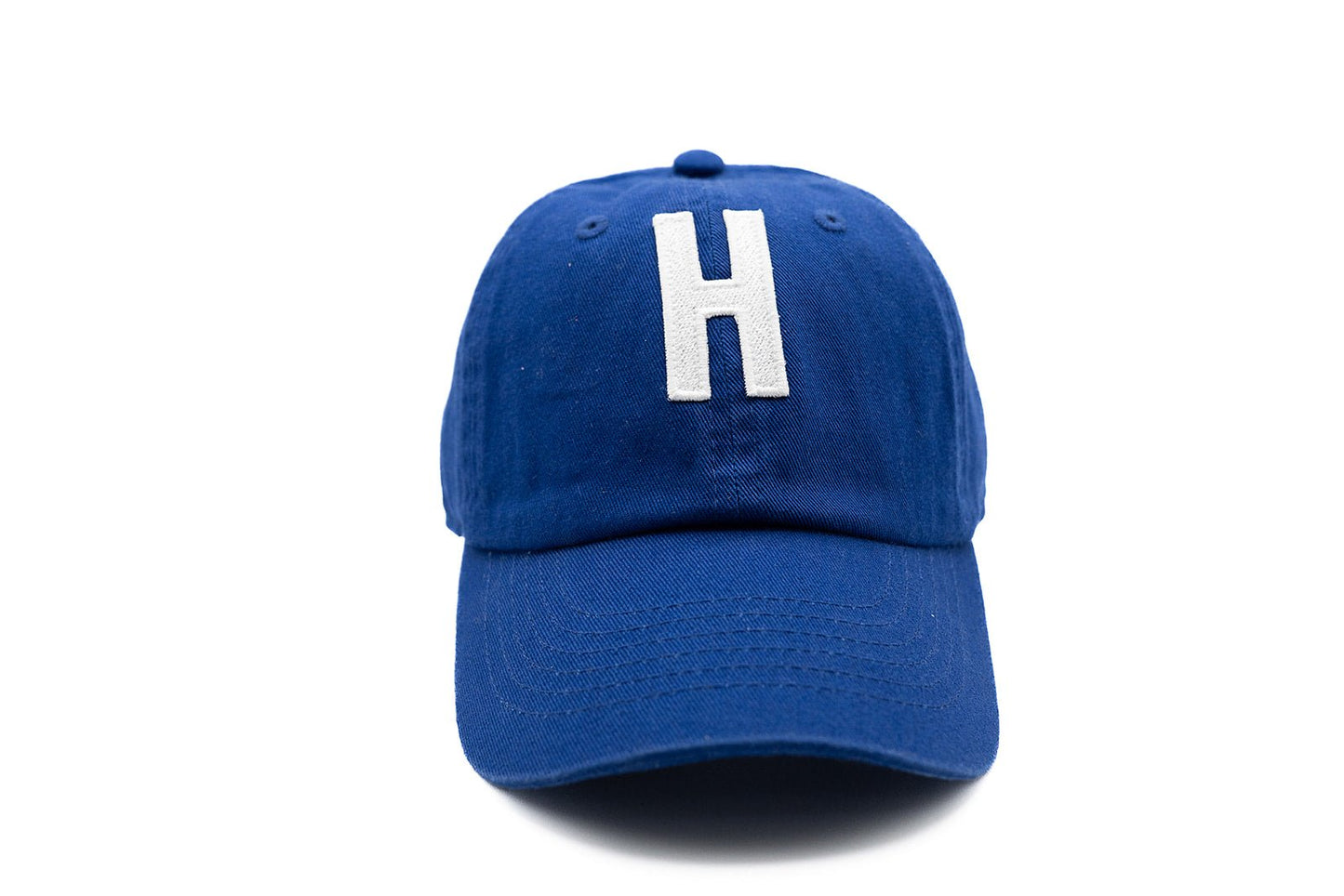 Royal Blue Letter Baseball Hat - Shop LINNY CO