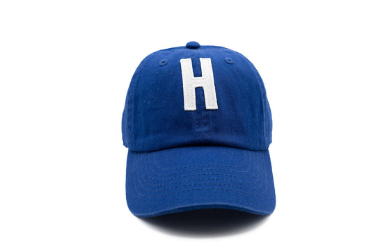 Royal Blue Letter Baseball Hat - Shop LINNY CO