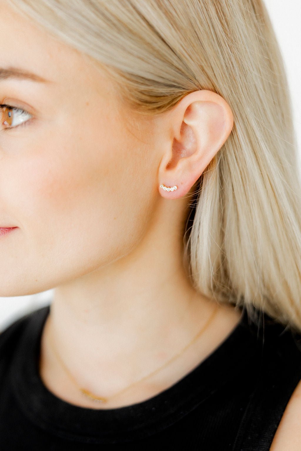 Screwback Stud Earrings - Abigail Sparkle - Shop LINNY CO