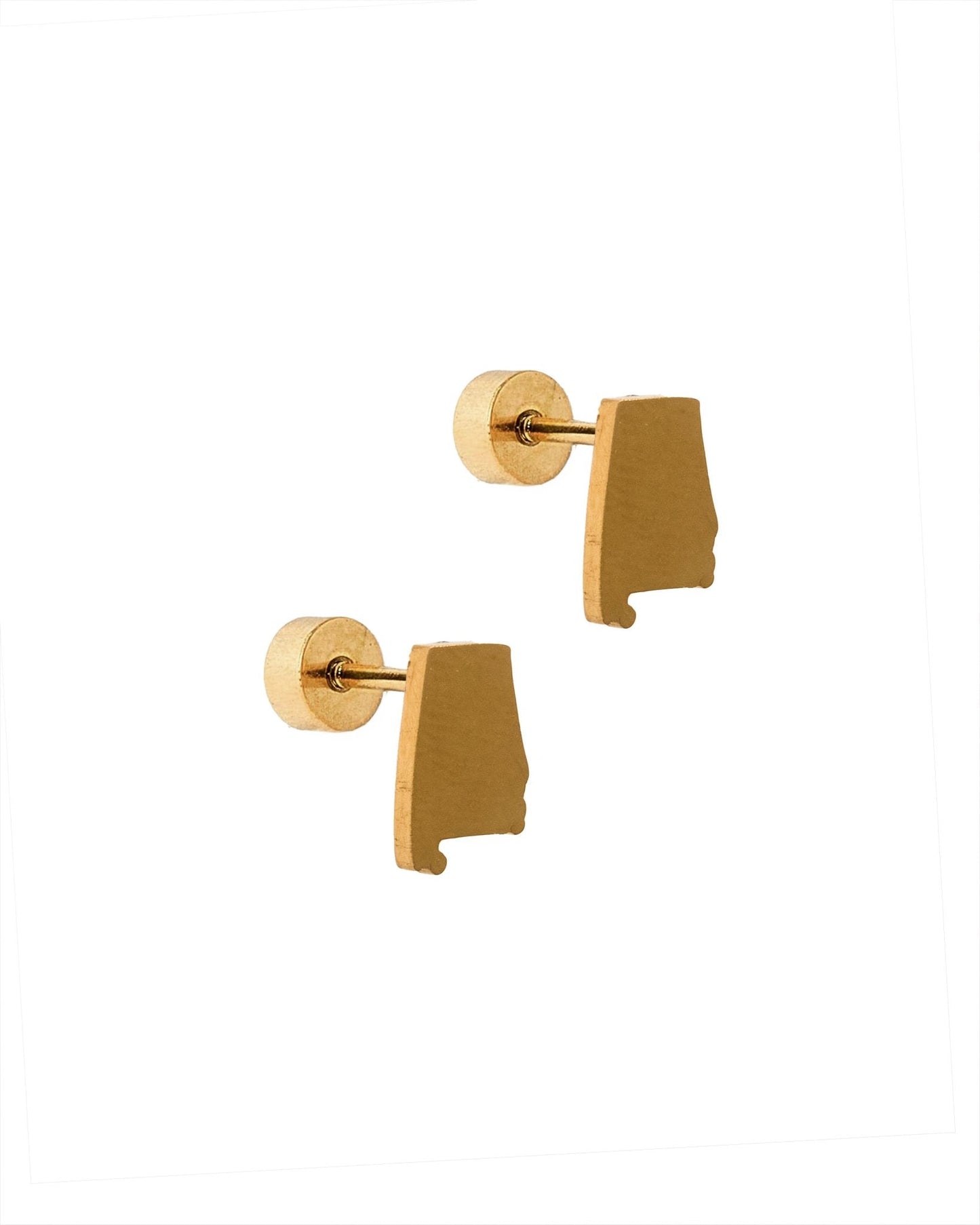 Screwback Stud Earrings - Alabama - LINNY CO WholesaleStuds