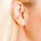 Screwback Stud Earrings - Alli White - Shop LINNY CO