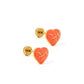 Screwback Stud Earrings - Basketball - Shop LINNY CO