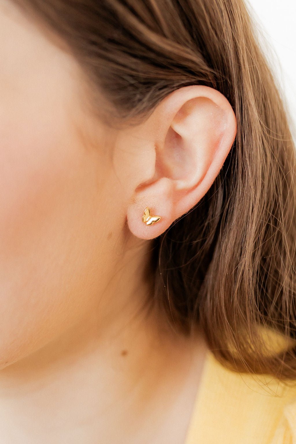 Screwback Stud Earrings - Bella Butterfly - Shop LINNY CO