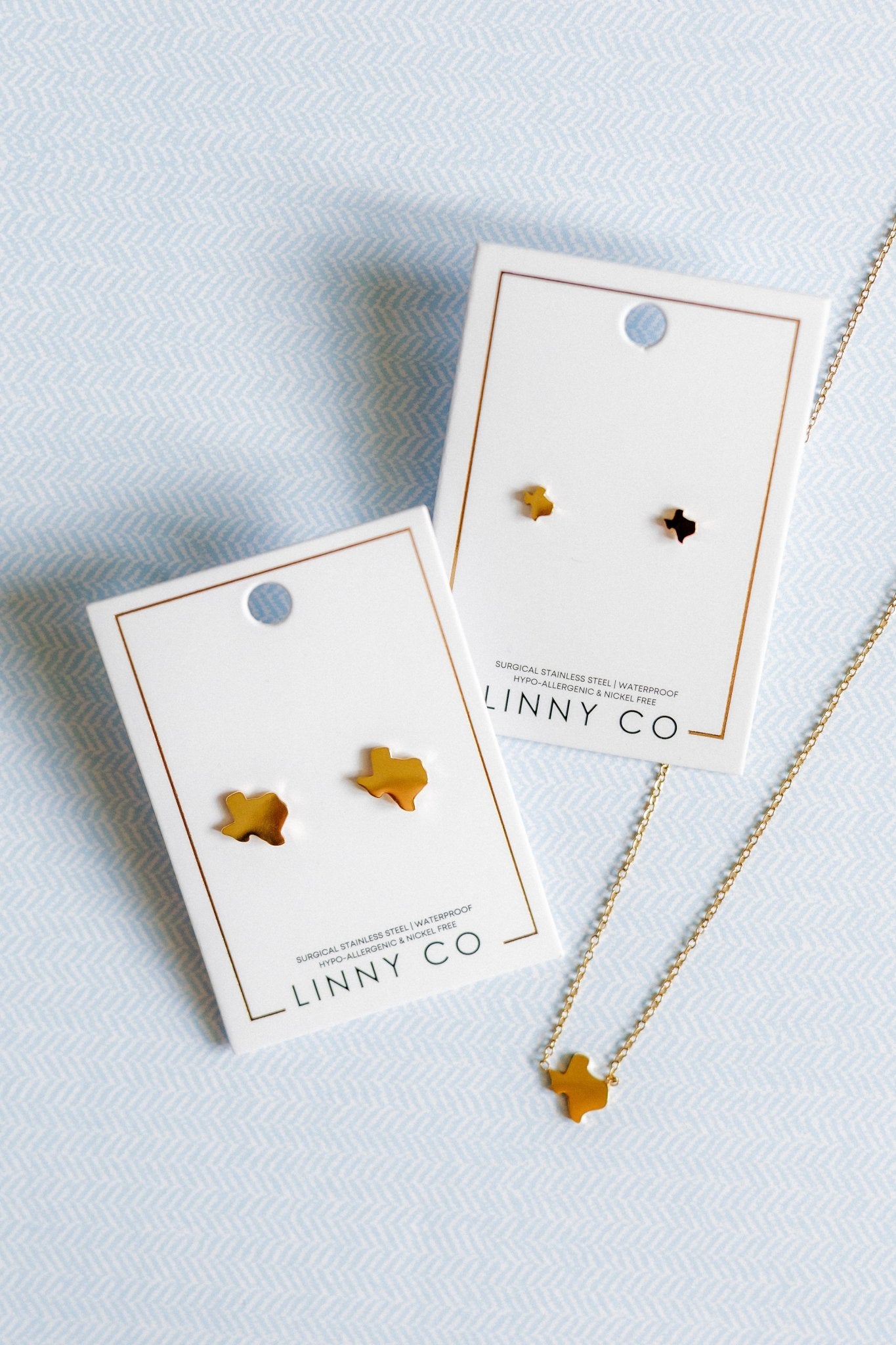 Screwback Stud Earrings - Big State of Texas - Shop LINNY CO