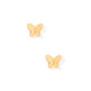 Screwback Stud Earrings - Billie Butterfly Gold - Shop LINNY CO