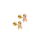 Screwback Stud Earrings - Breast Cancer Ribbon PREORDER - Shop LINNY CO