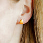 Screwback Stud Earrings - Candy Corn - Shop LINNY CO