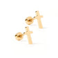 Screwback Stud Earrings - Catherine Cross - Shop LINNY CO