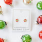 Screwback Stud Earrings - Chandler Ornament - Shop LINNY CO