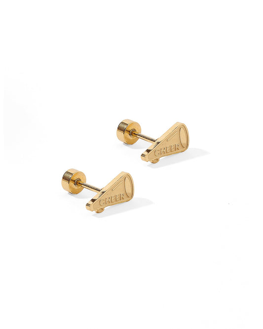 Screwback Stud Earrings - Cheer - Shop LINNY CO