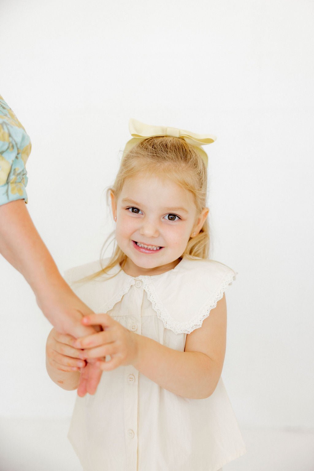 Screwback Stud Earrings - Clara Cross Gold Sparkle - Shop LINNY CO