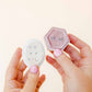 Screwback Stud Earrings - Clara Cross Silver Sparkle - Shop LINNY CO