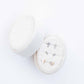 Screwback Stud Earrings - Clara Cross Silver Sparkle - Shop LINNY CO