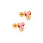 Screwback Stud Earrings - Collins Bow - Shop LINNY CO
