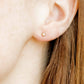 Screwback Stud Earrings - Cooper Clear - Shop LINNY CO