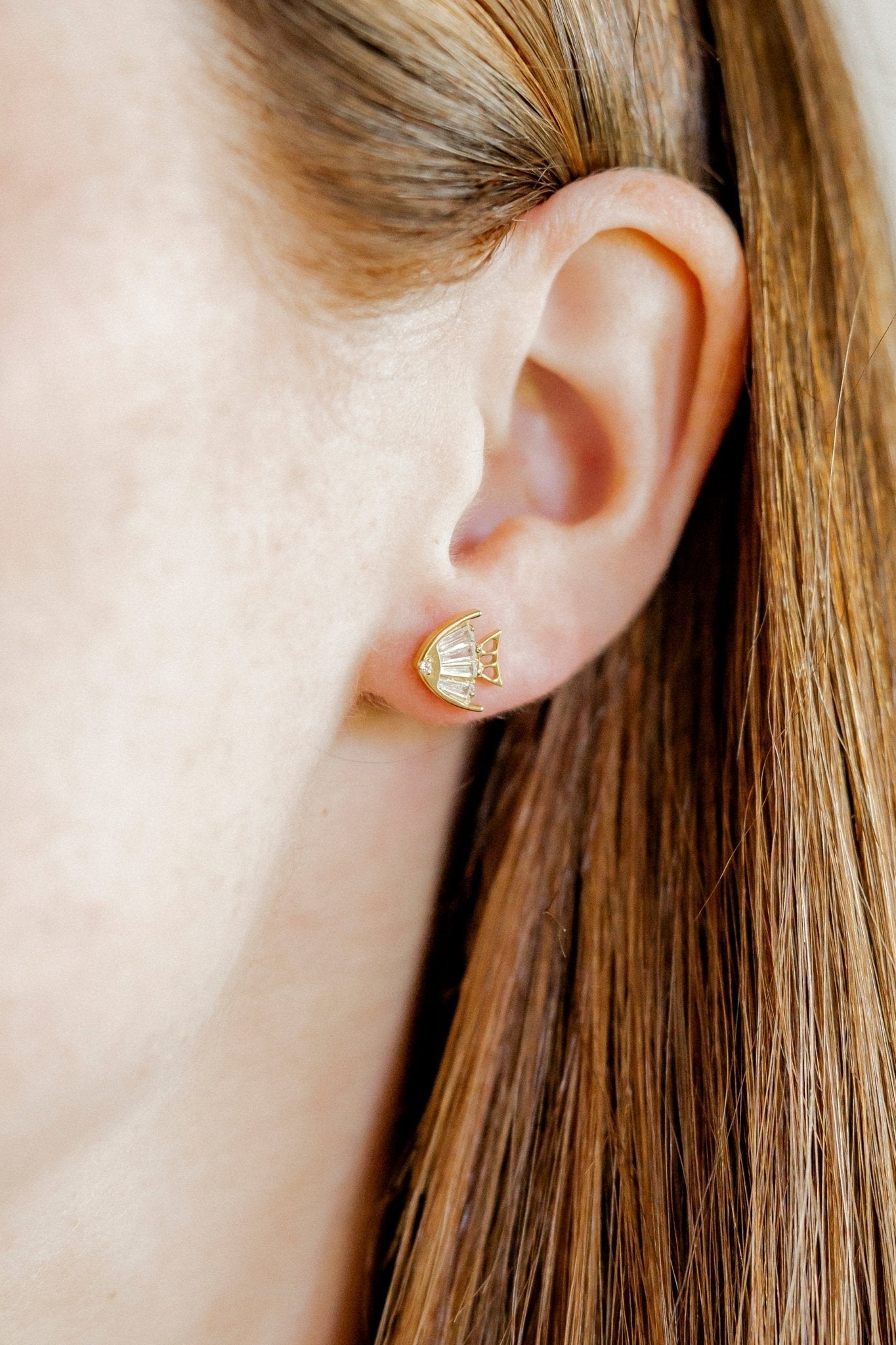 Screwback Stud Earrings - Cove Gold - Shop LINNY CO