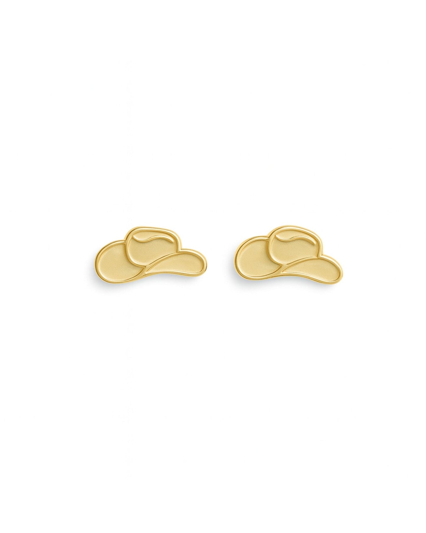 Screwback Stud Earrings - Cowgirl Hat - Shop LINNY CO