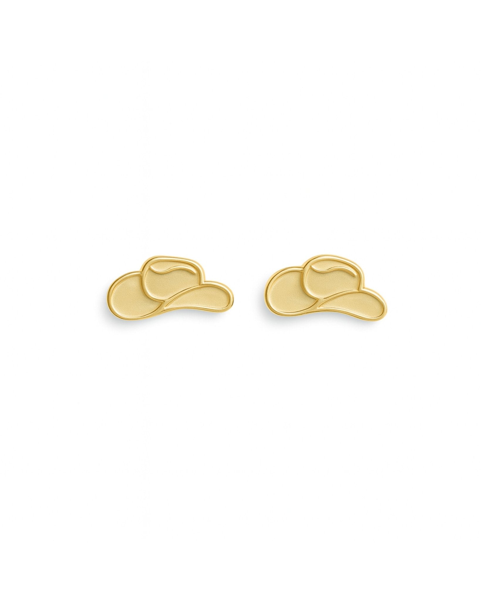 Screwback Stud Earrings - Cowgirl Hat - Shop LINNY CO
