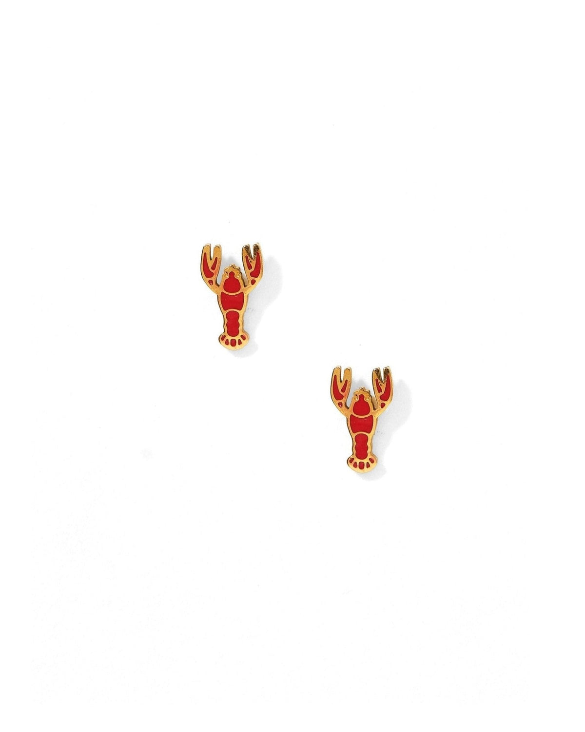 Screwback Stud Earrings - Crawfish - Shop LINNY CO