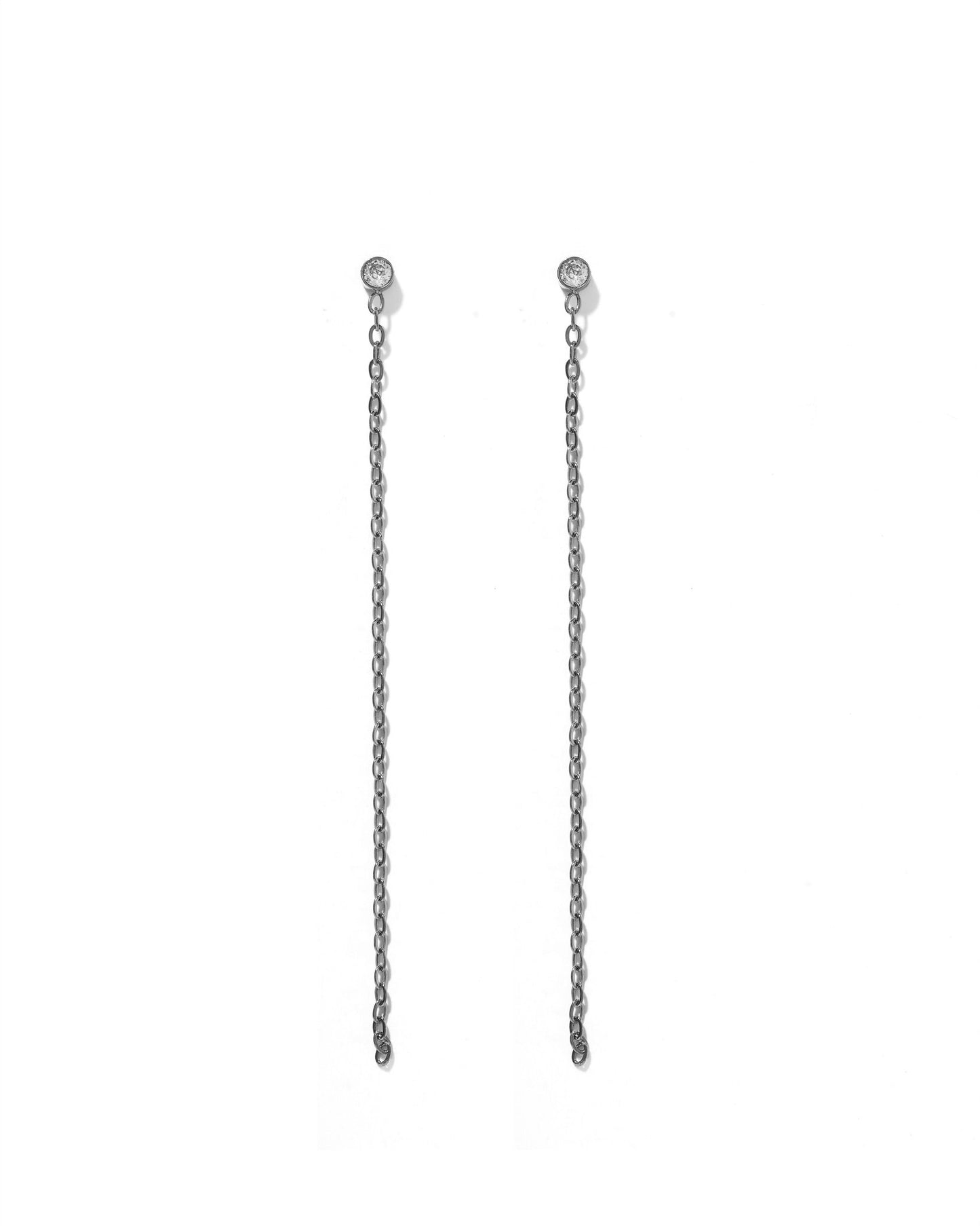 Screwback Stud Earrings - Darby Duster Silver - Shop LINNY CO