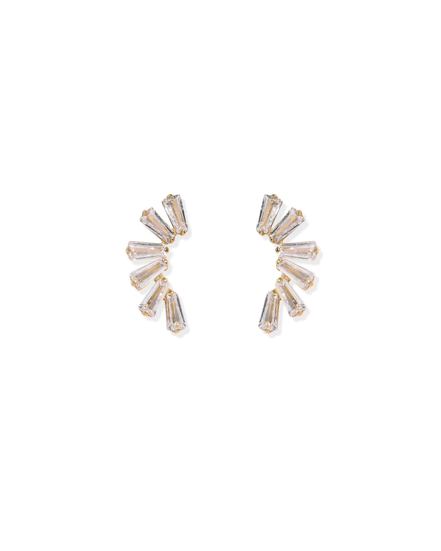 Screwback Stud Earrings - Delaney Gold - Shop LINNY CO