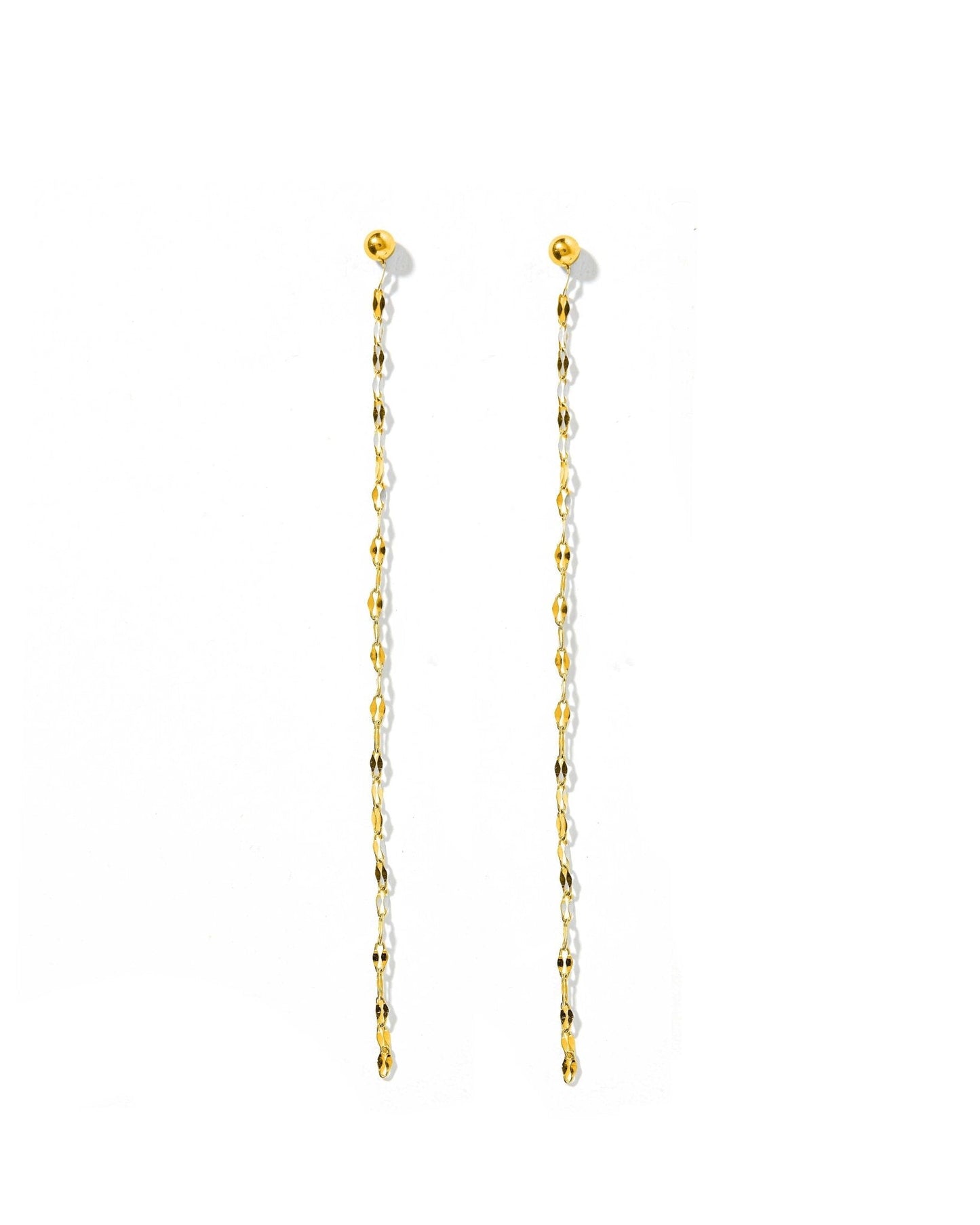 Screwback Stud Earrings - Devin Duster Gold - Shop LINNY CO