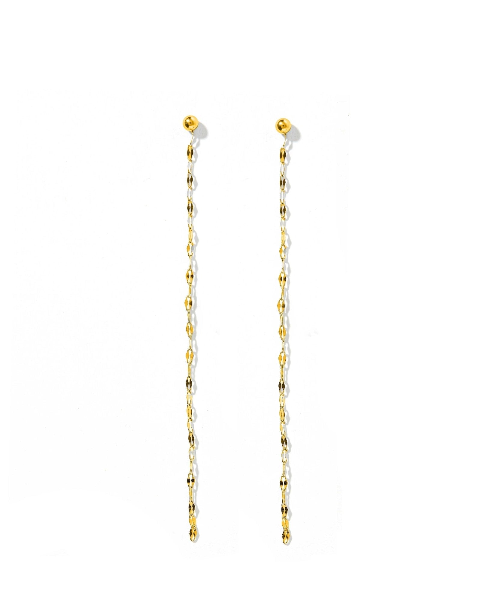 Screwback Stud Earrings - Devin Duster Gold - Shop LINNY CO