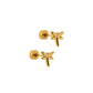 Screwback Stud Earrings - Dragonfly - Shop LINNY CO