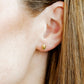 Screwback Stud Earrings - Drew Oval Gold - Shop LINNY CO
