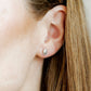Screwback Stud Earrings - Drew Oval Silver - Shop LINNY CO
