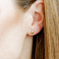 Screwback Stud Earrings - Drew Round Gold - Shop LINNY CO