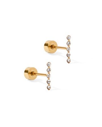 Screwback Stud Earrings - Eleanor - Shop LINNY CO