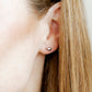 Screwback Stud Earrings - Emma Silver - Shop LINNY CO