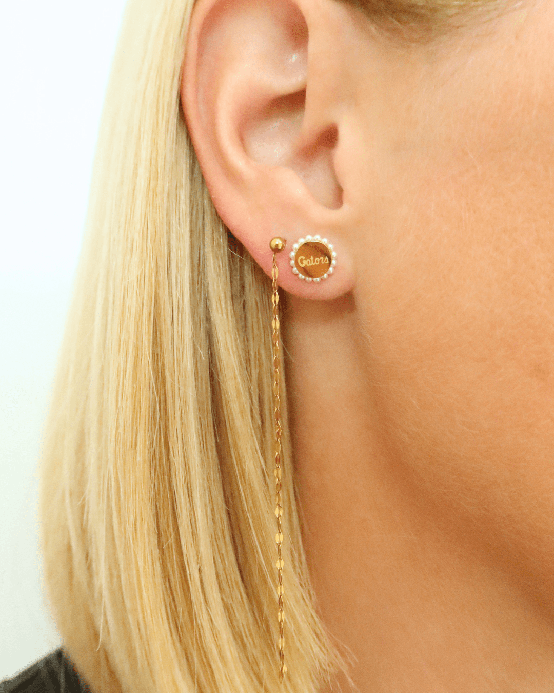 Screwback Stud Earrings - Florida Alice Gold - Shop LINNY CO