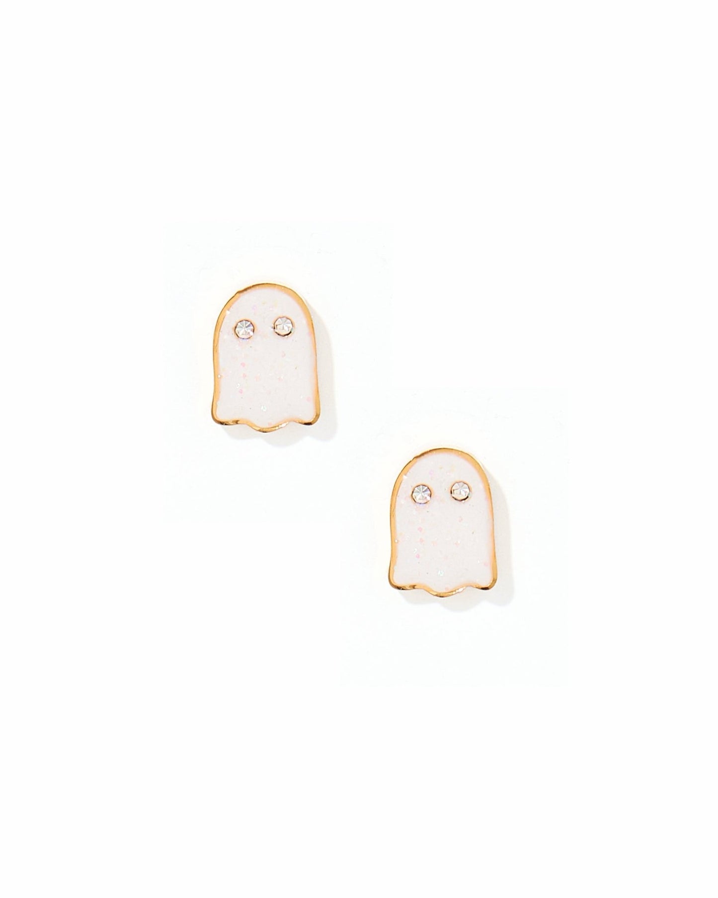 Screwback Stud Earrings - Ghost - Shop LINNY CO
