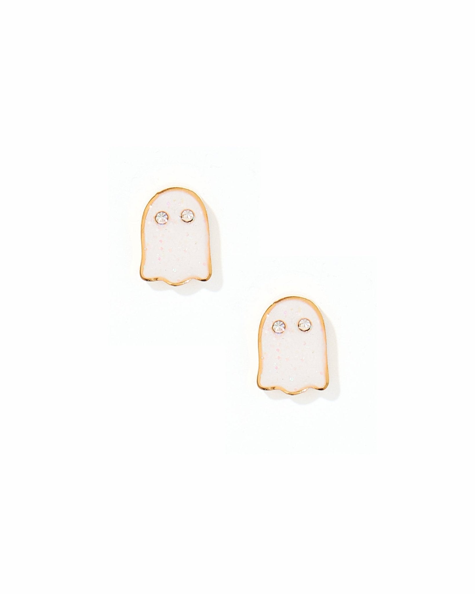 Screwback Stud Earrings - Ghost - Shop LINNY CO