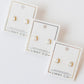 Screwback Stud Earrings - Ghost - Shop LINNY CO