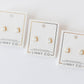 Screwback Stud Earrings - Ghost - Shop LINNY CO