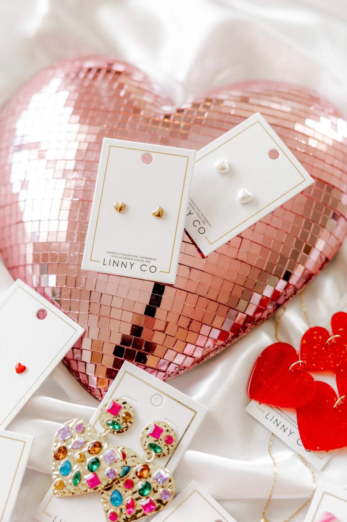 Screwback Stud Earrings - Hadley - Shop LINNY CO