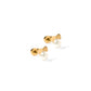 Screwback Stud Earrings - Heidi Pearl Bow - Shop LINNY CO