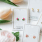 Screwback Stud Earrings - Heidi Pearl Bunny - Shop LINNY CO