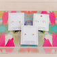 Screwback Stud Earrings - Heidi Pearl Bunny - Shop LINNY CO